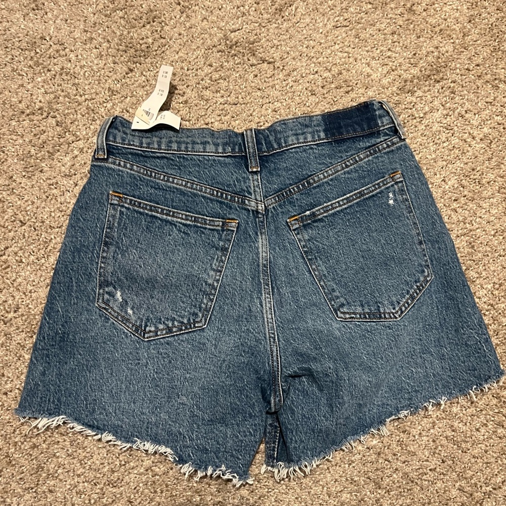 Abercrombie & Fitch Blue Jean Shorts - Picture 2 of 4